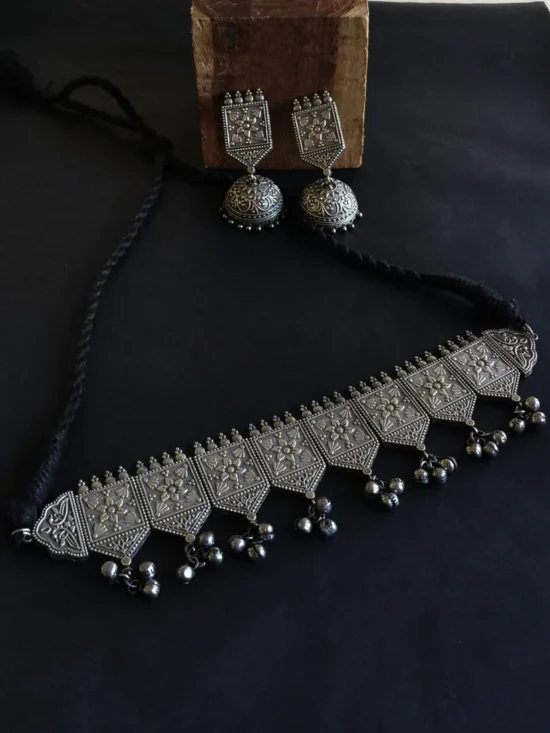 Oxidised Necklace AJP2026-171