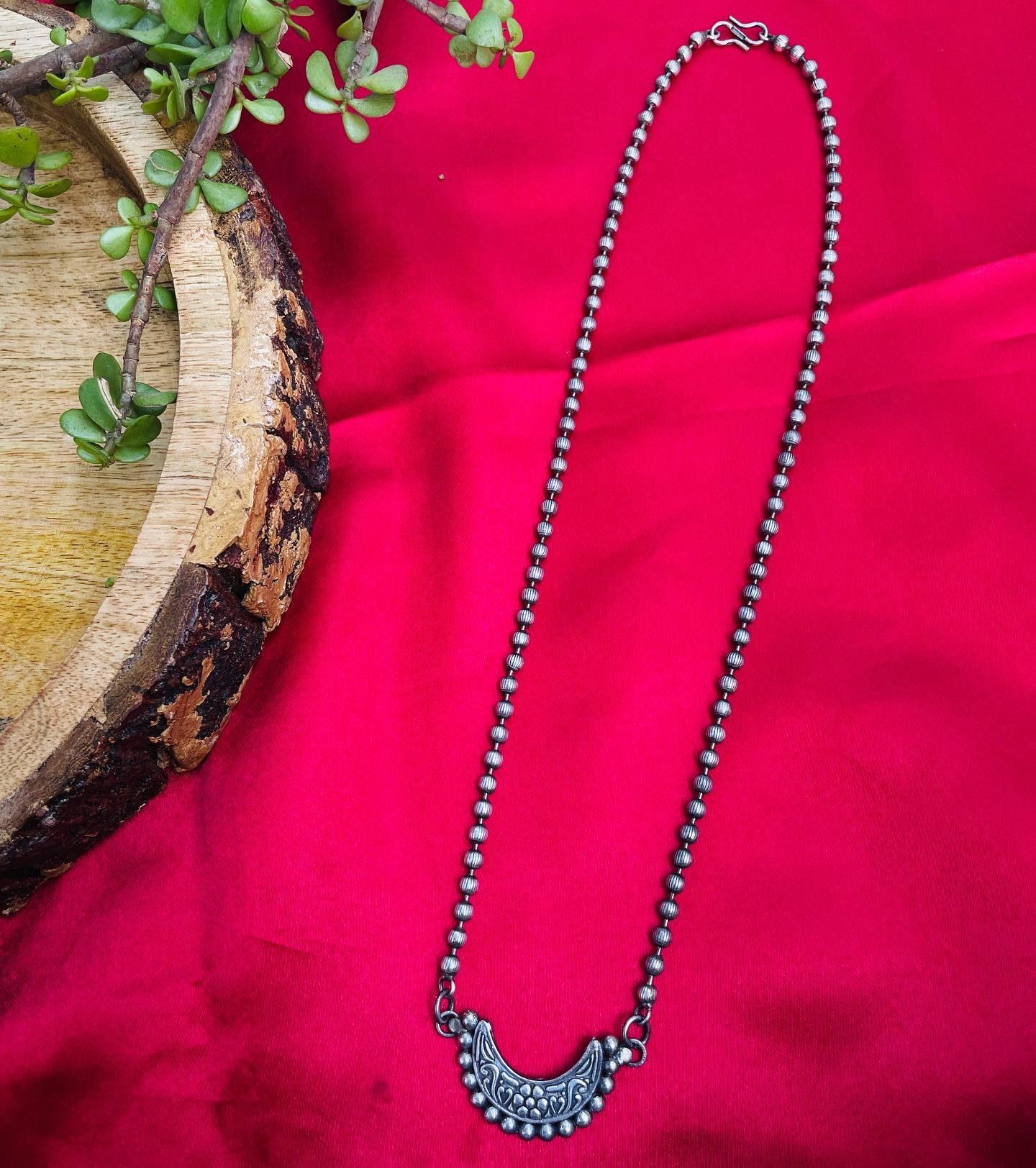 Chandrakor Pendant Necklace AJP2023-120 - Image 4