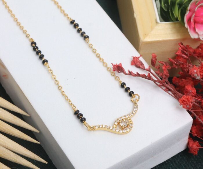 AD Stone Mangalsutra AJP2024-237