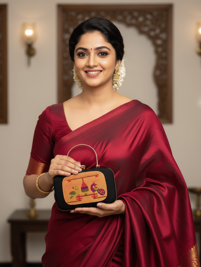 Traditional Paithani Cluth AJP2026-1024