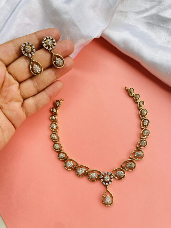 AD Stone Necklace AJP2025-311