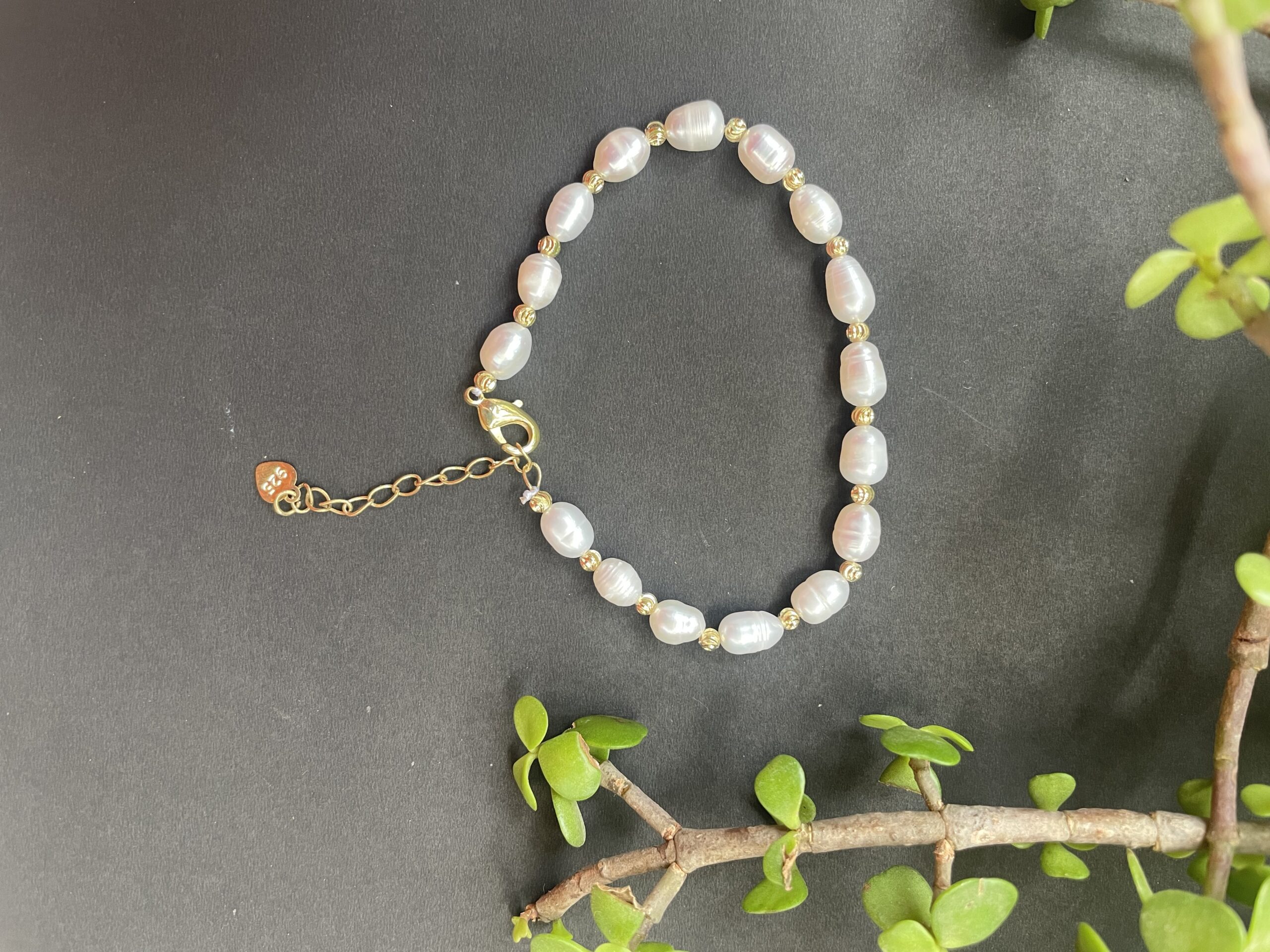 Natural Real Pearls Bracelete AJP2023-52 - Image 2
