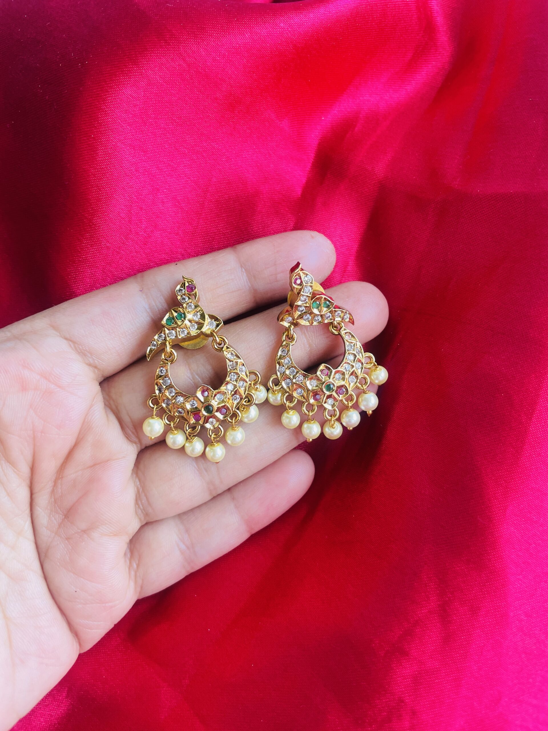 Chandbali Earrings AJP2026-02 - Image 2