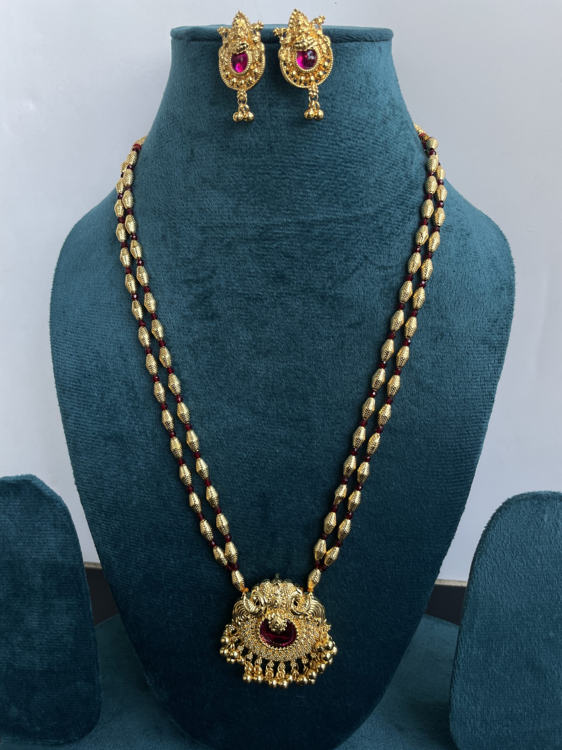 Long Haar With Necklace AJP2026-99 - Image 4