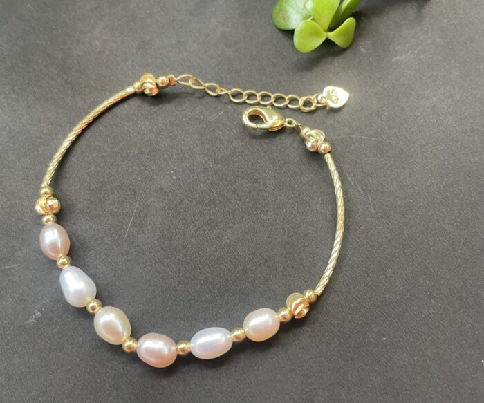 Real Natural Pearls Bracelete AJP2023-51
