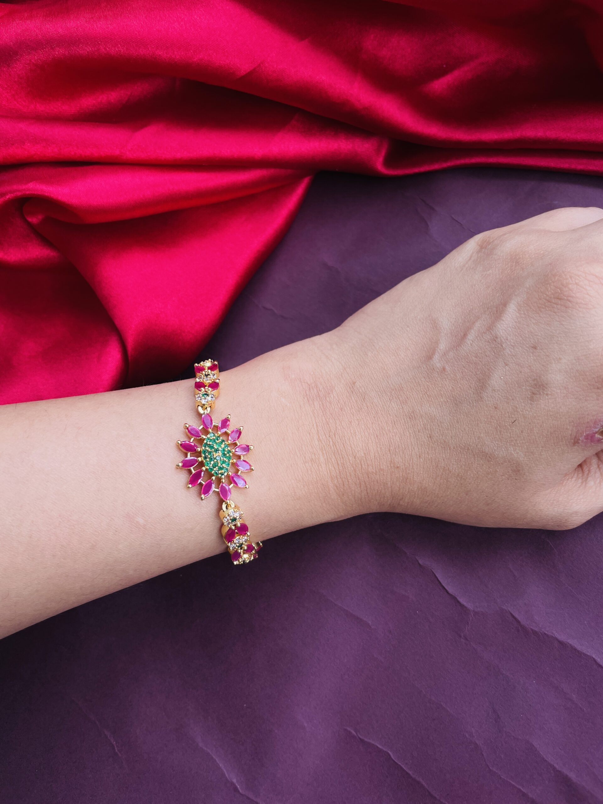 Premium Quality AD Stone Bracelet AJP2024-139