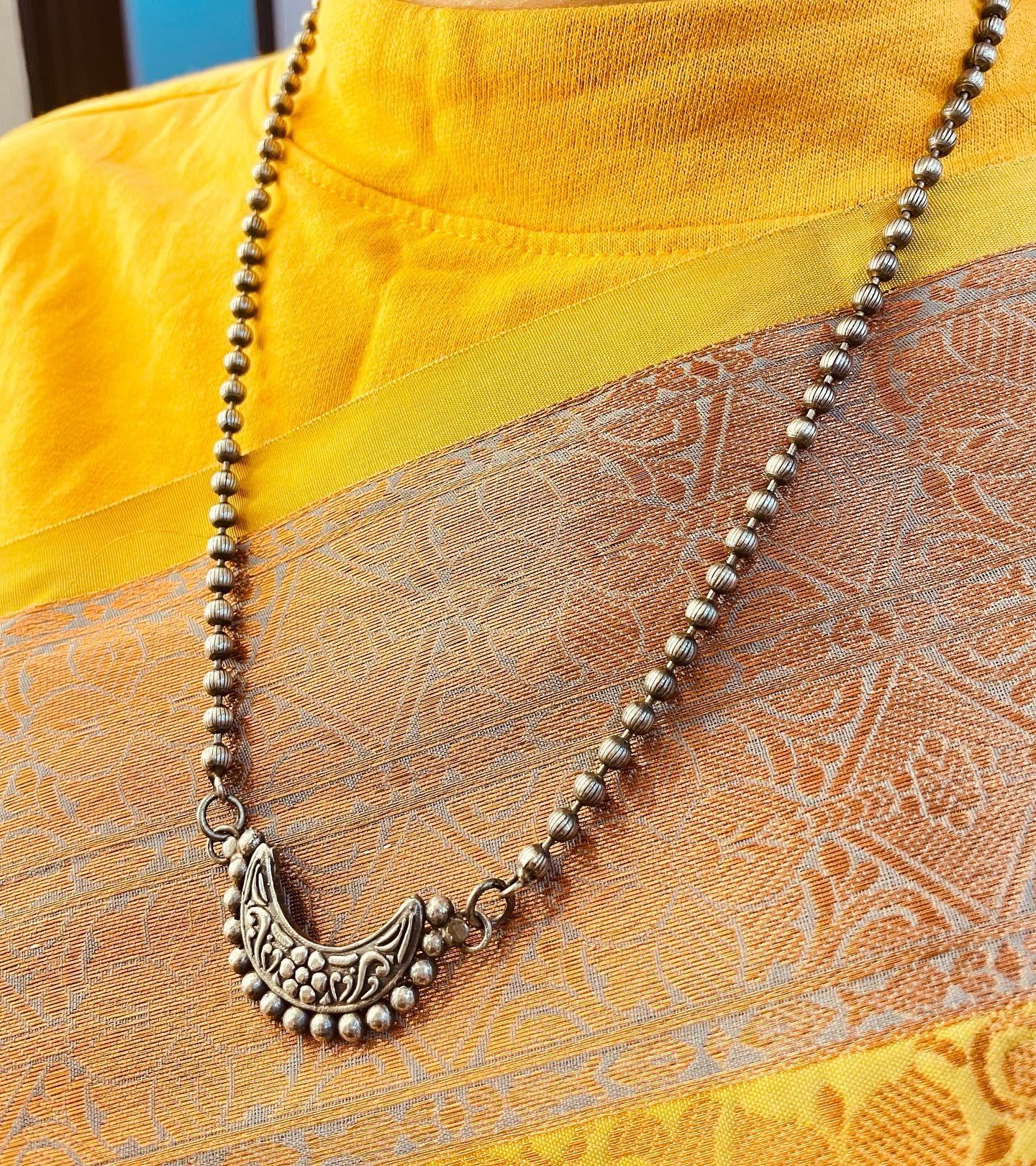 Chandrakor Pendant Necklace AJP2023-120 - Image 2