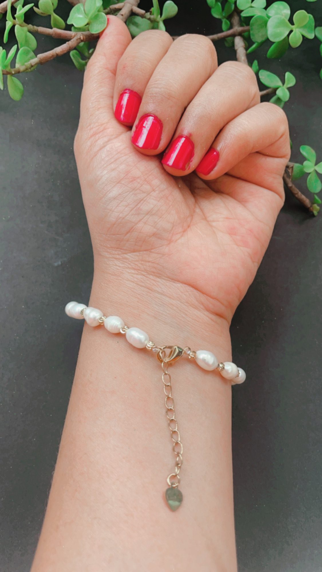 Natural Real Pearls Bracelete AJP2023-52 - Image 4
