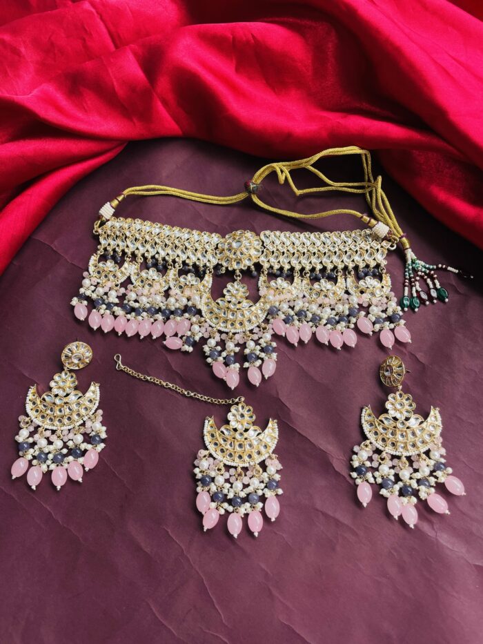 Shabana Necklace With Earrings AJP2024-432