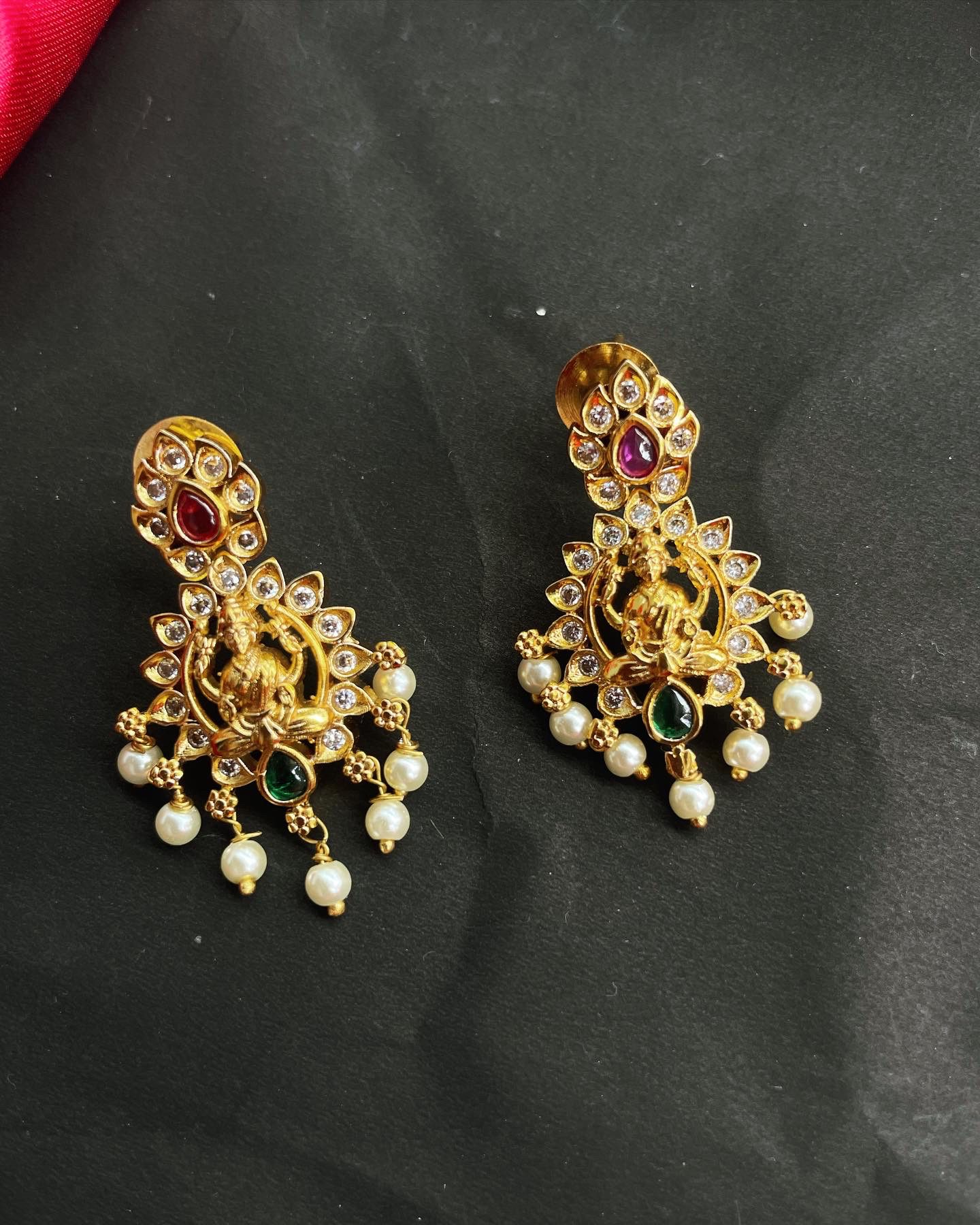 Guttapusalu Haram With Earrings AJP2023-256 - Image 3