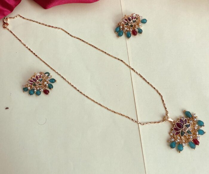 Kemp Stone Chain Necklace AJP2023-79