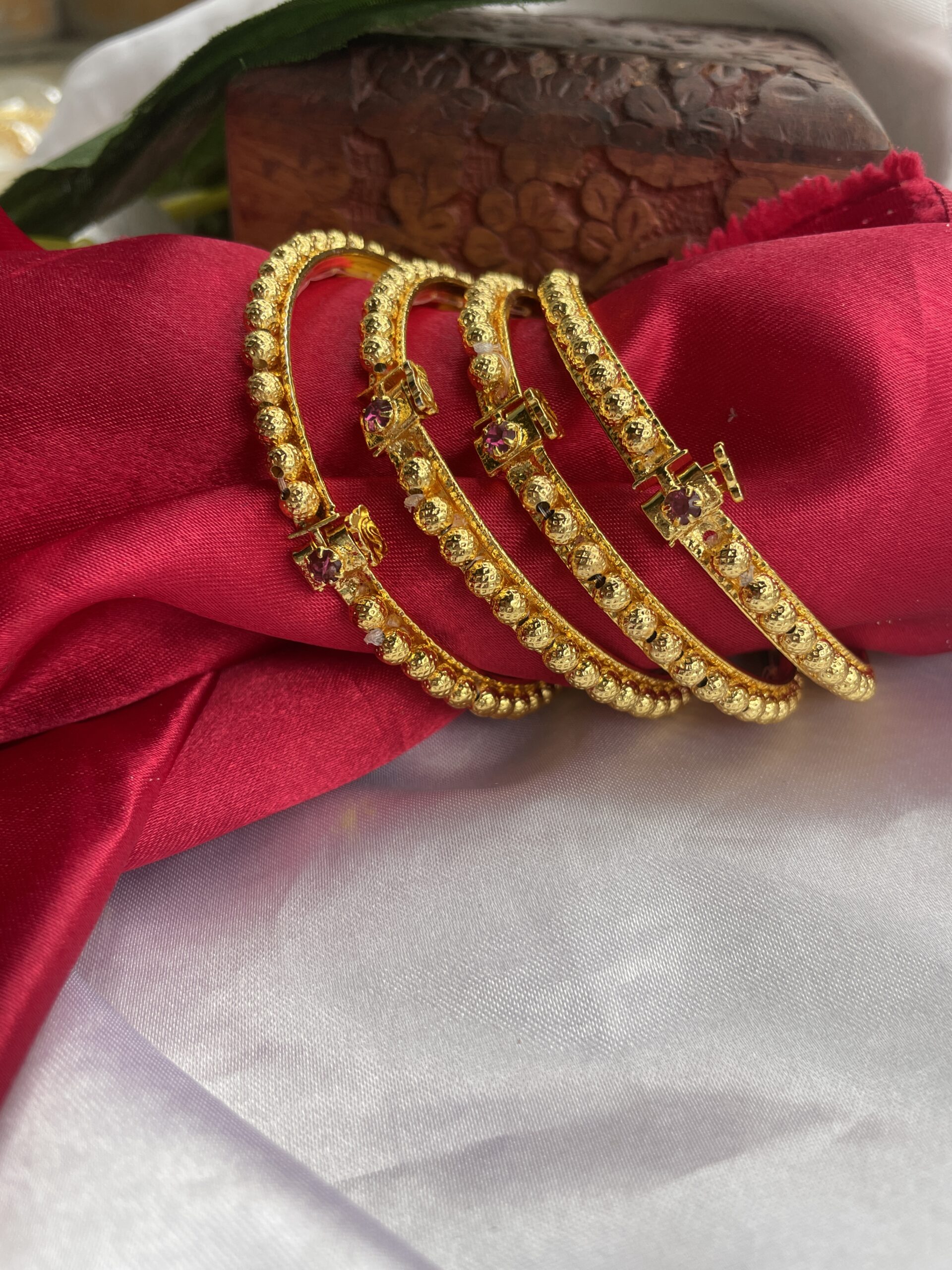 Rubby Bangles (Set of 4) AJP2025-305