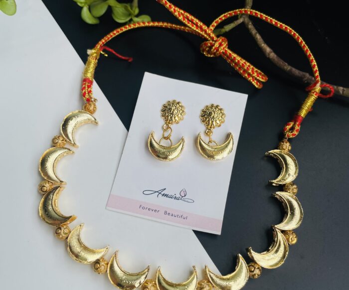 Chandrika Necklace With Earrings AJP2025-371