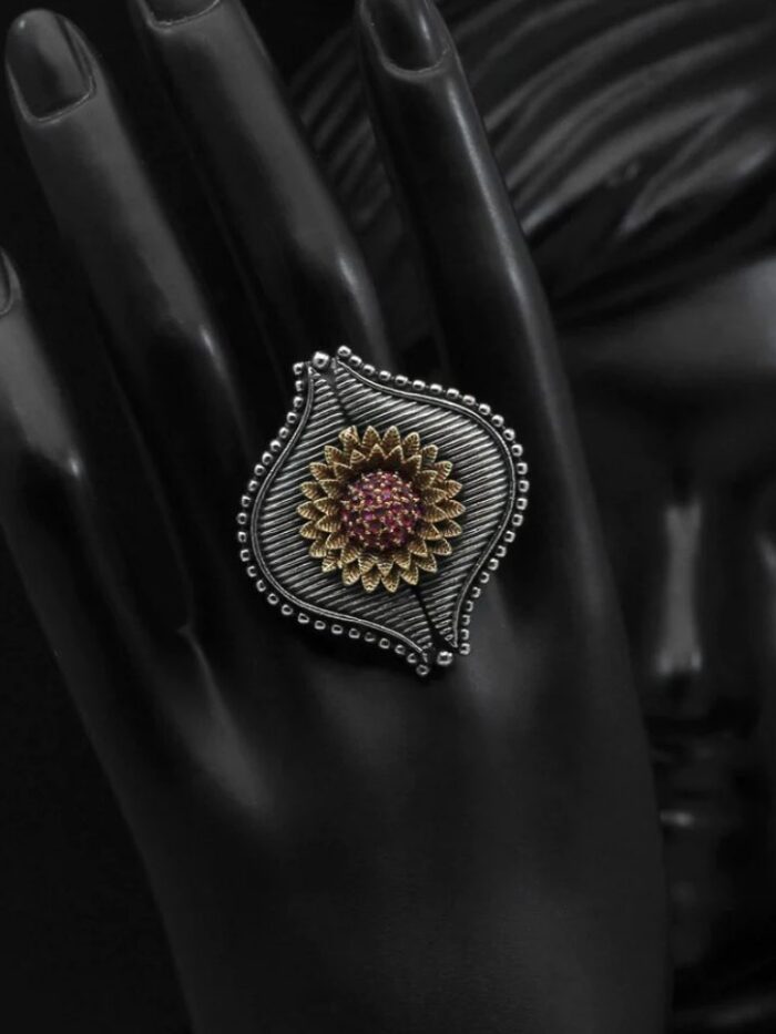 Rani Color Premium Oxidised Rings AJP2023-24
