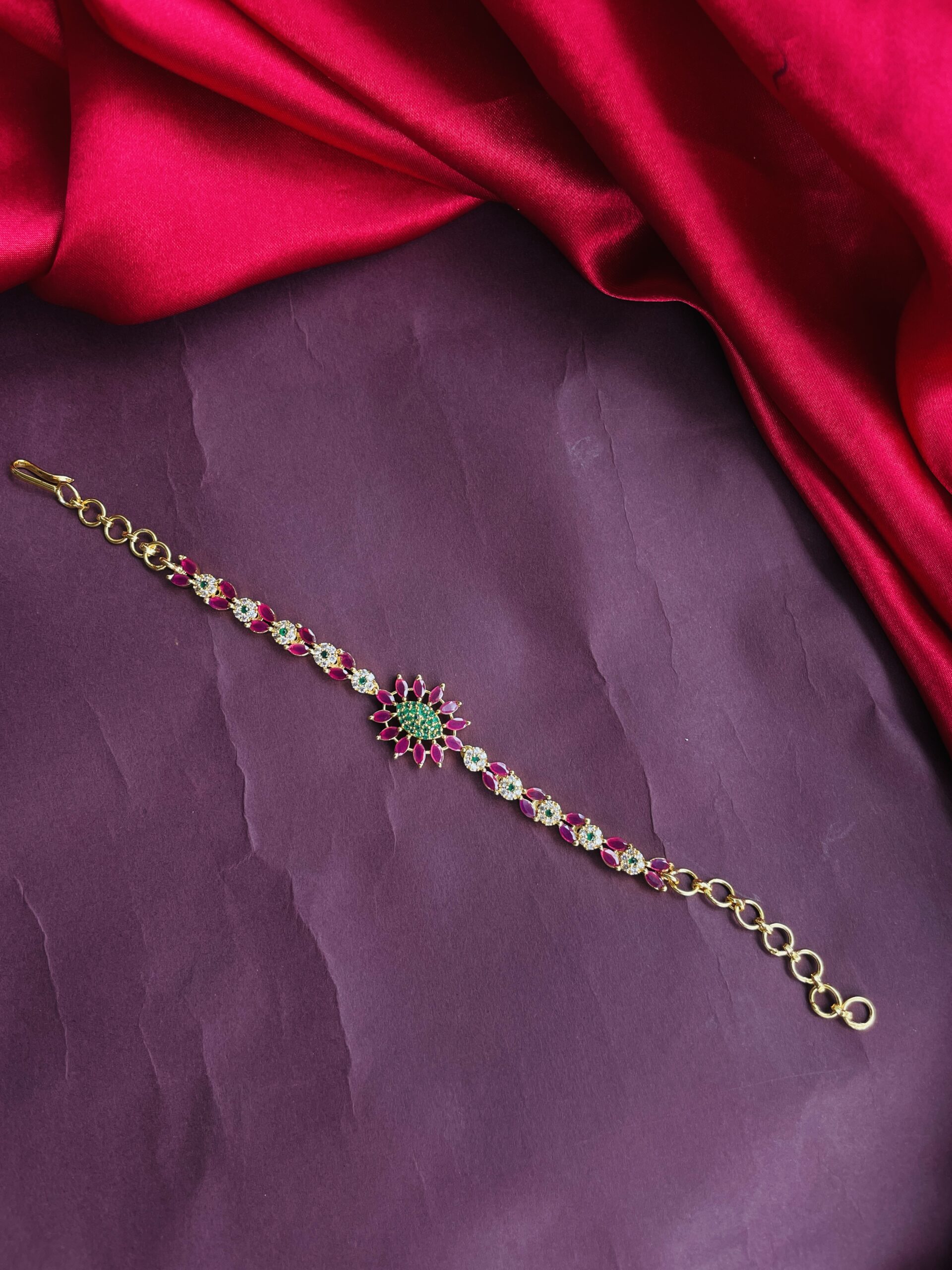 Premium Quality AD Stone Bracelet AJP2024-139 - Image 2