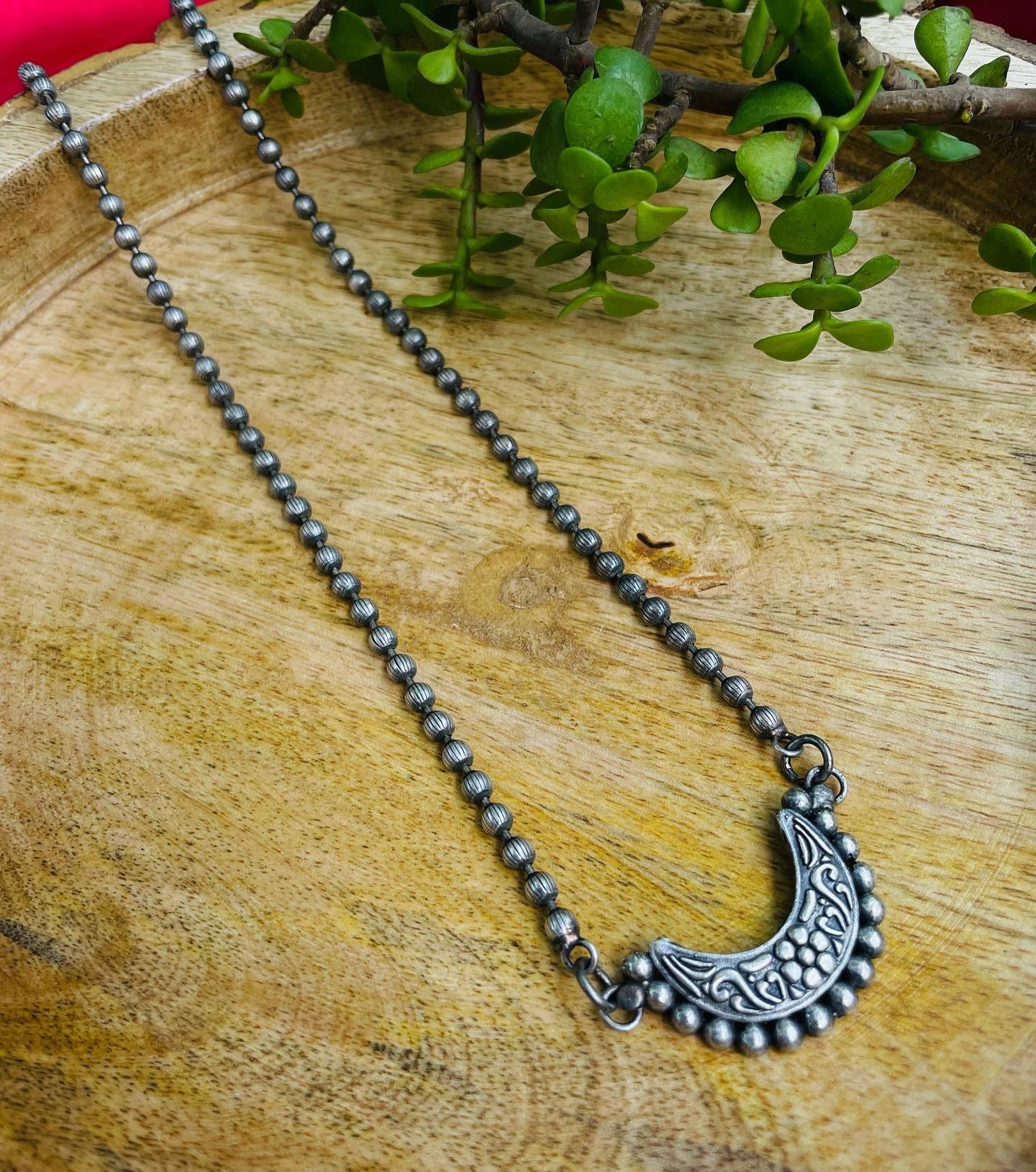 Chandrakor Pendant Necklace AJP2023-120 - Image 3