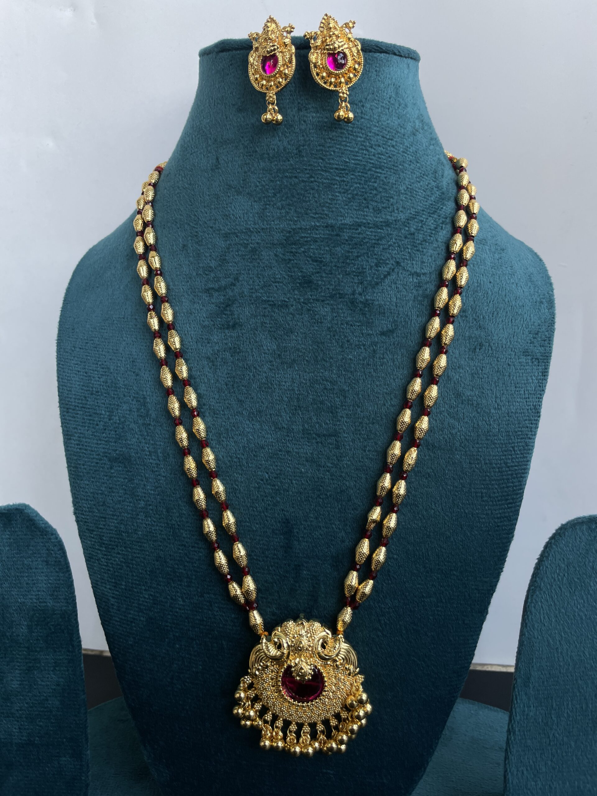 Long Haar With Necklace AJP2026-99 - Image 3