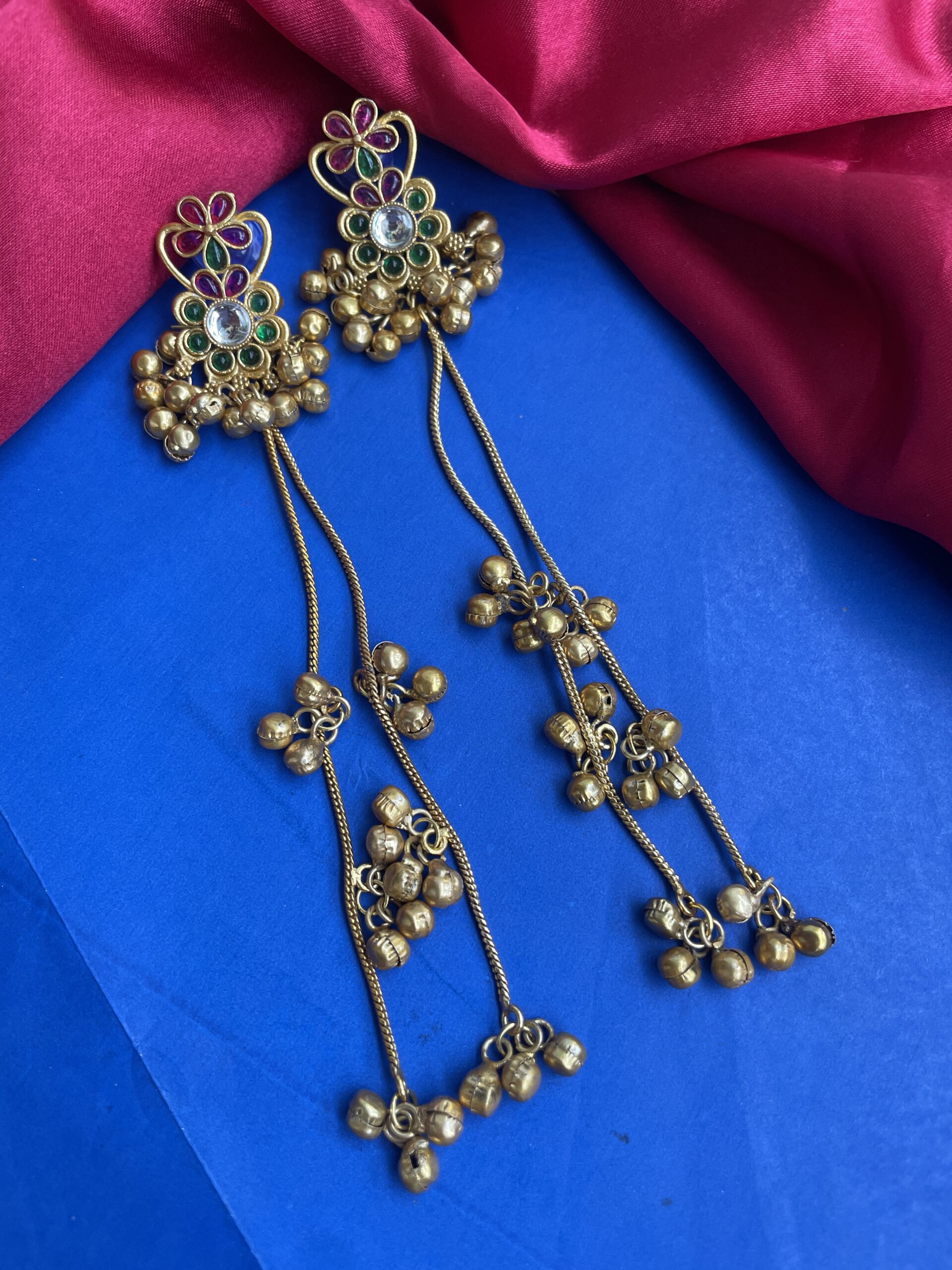Kashmiri Earrings AJP2025-389 - Image 2