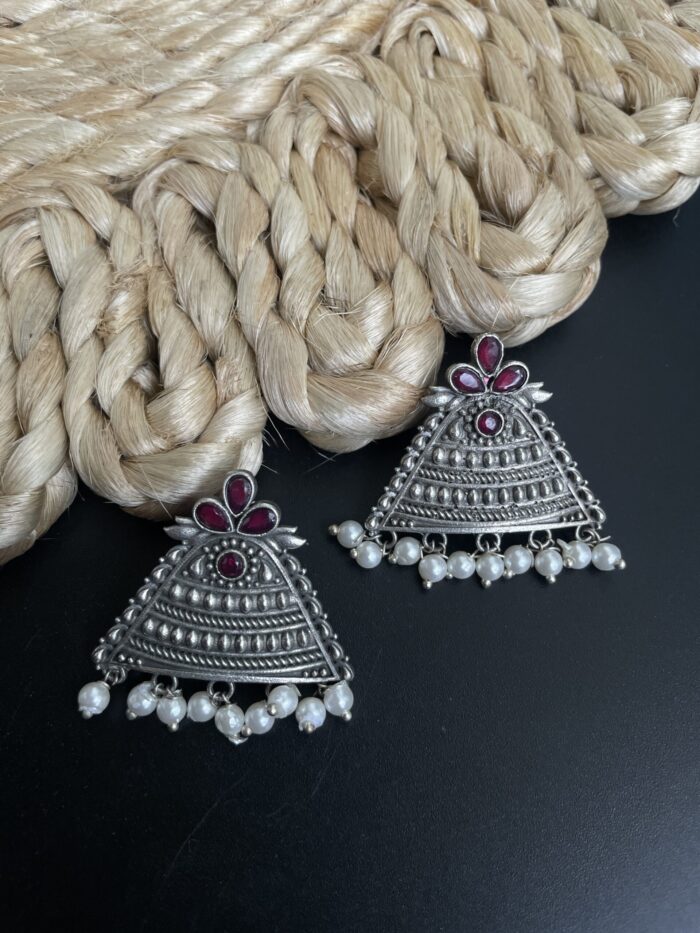 Oxidised Earrings AJP2026-93