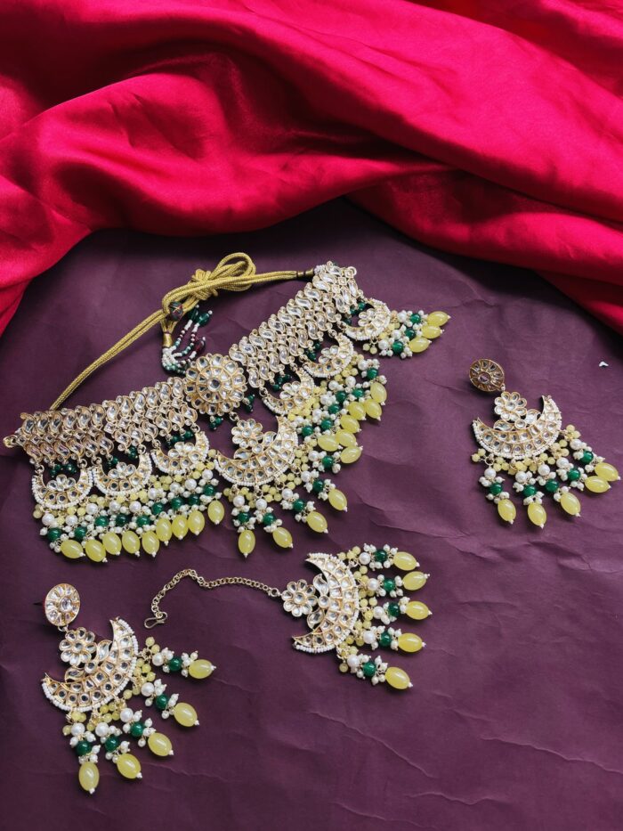 Krutika Necklace With Earrings AJP2024-433