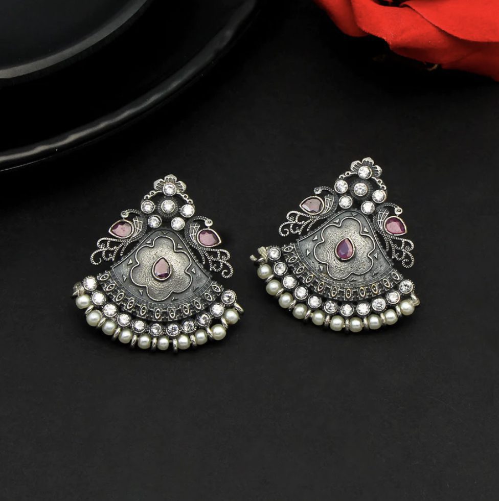 Rani Color Premium Oxidised Earrings AJP2023-21