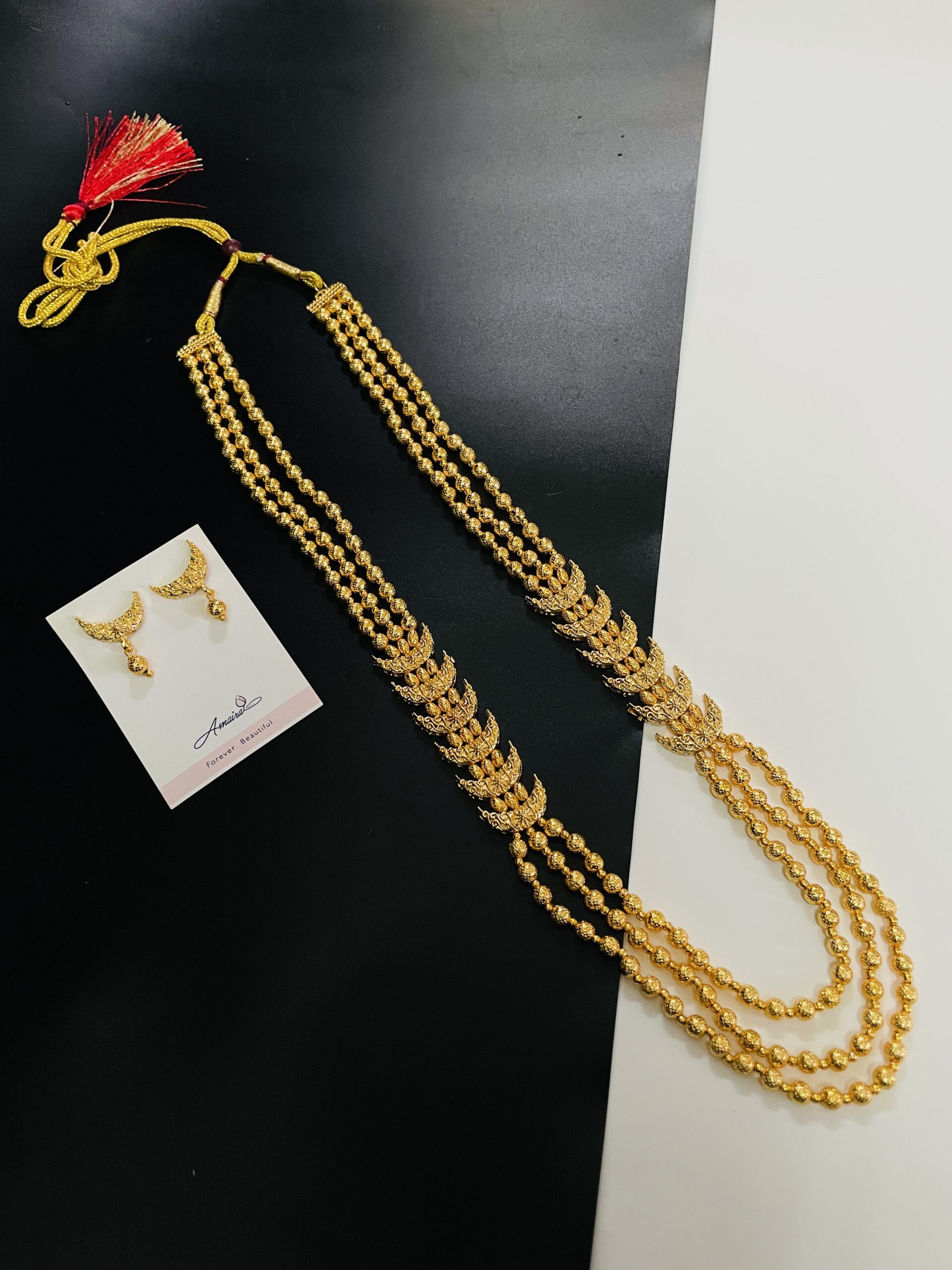 Ishwari Long Necklace AJP2025-298 - Image 2