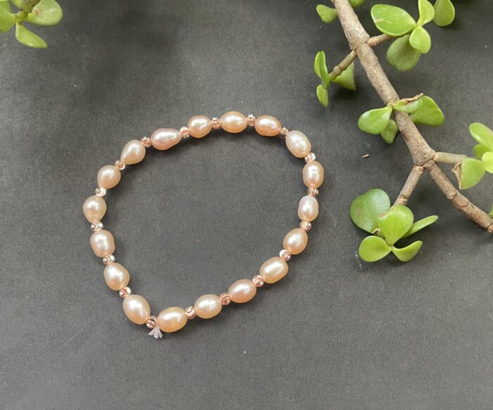 Natural Freshwater Pearls Bracelete AJP2023-50