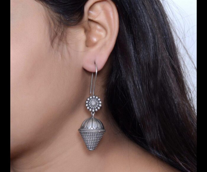 Shanku Style Oxidised Earrings AJP2023-90