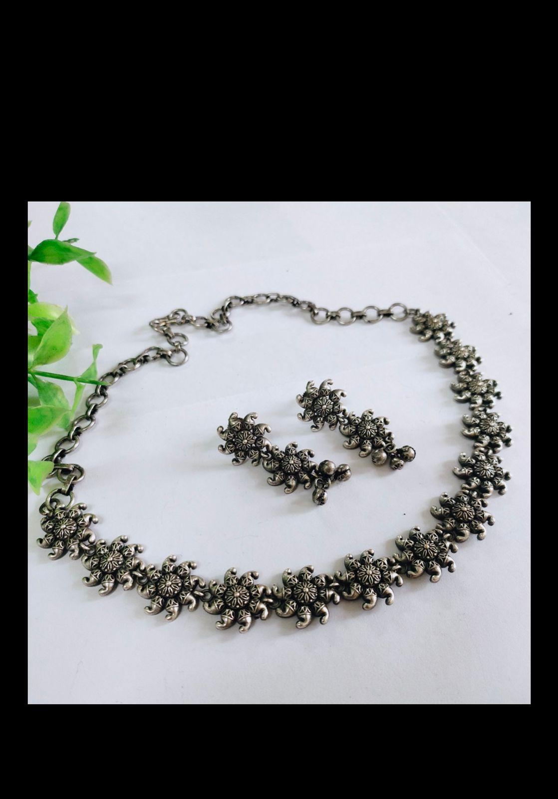 Bageecha Set With Earrings AJP2023- 186 - Image 3