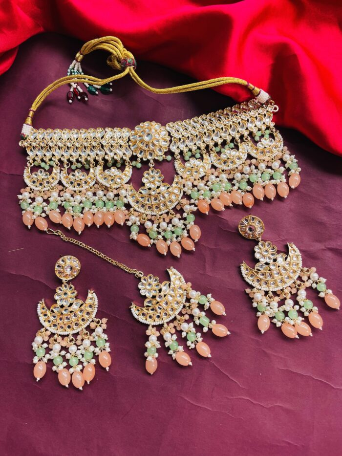 Mumtaz Necklace With Earrings AJP2024-430