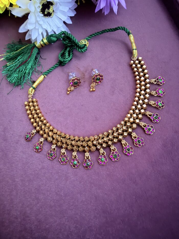 Traditional Necklace With EaringsAJP2026-918