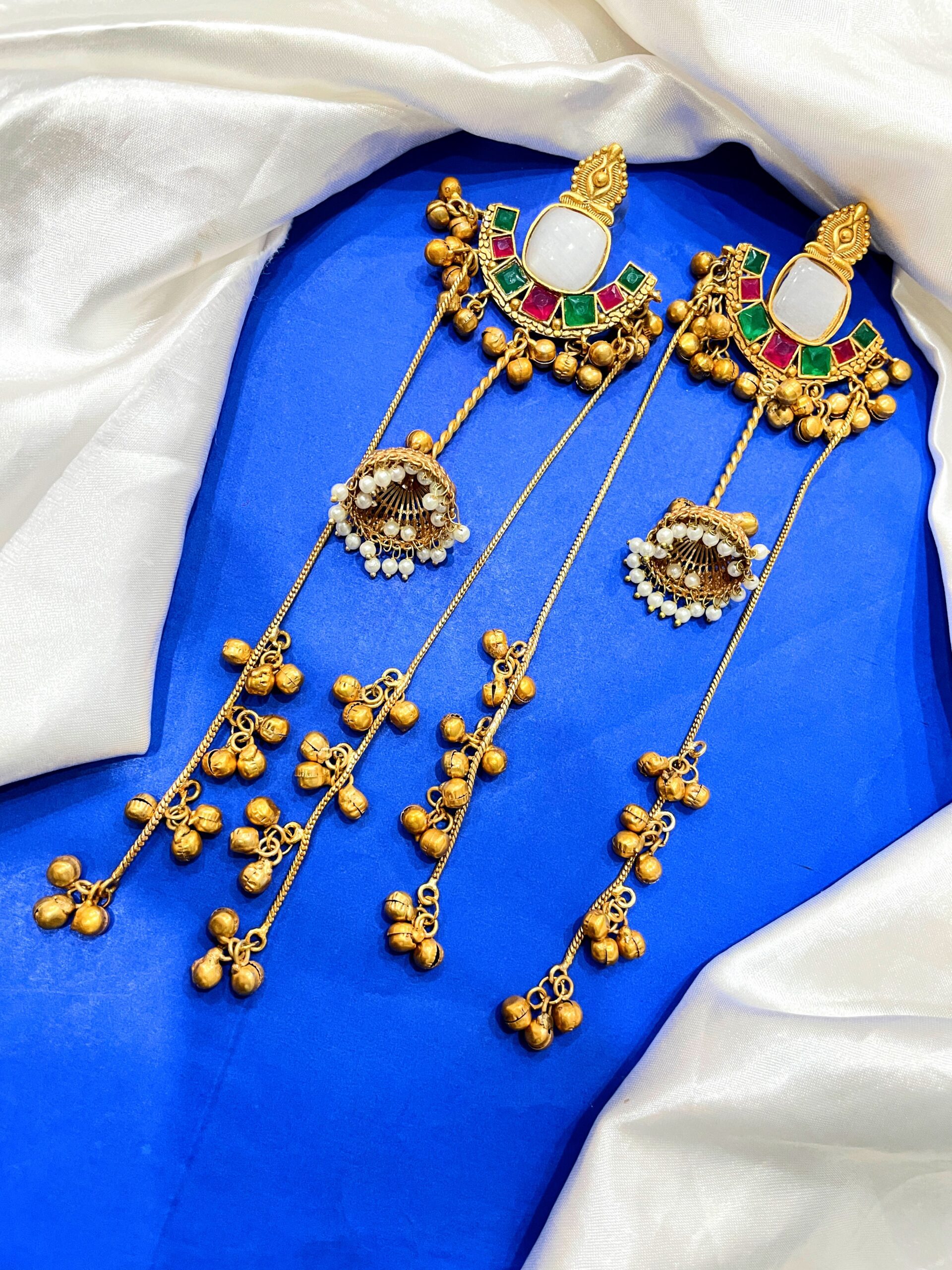 Kashmiri Earrings AJP2025-378 - Image 3