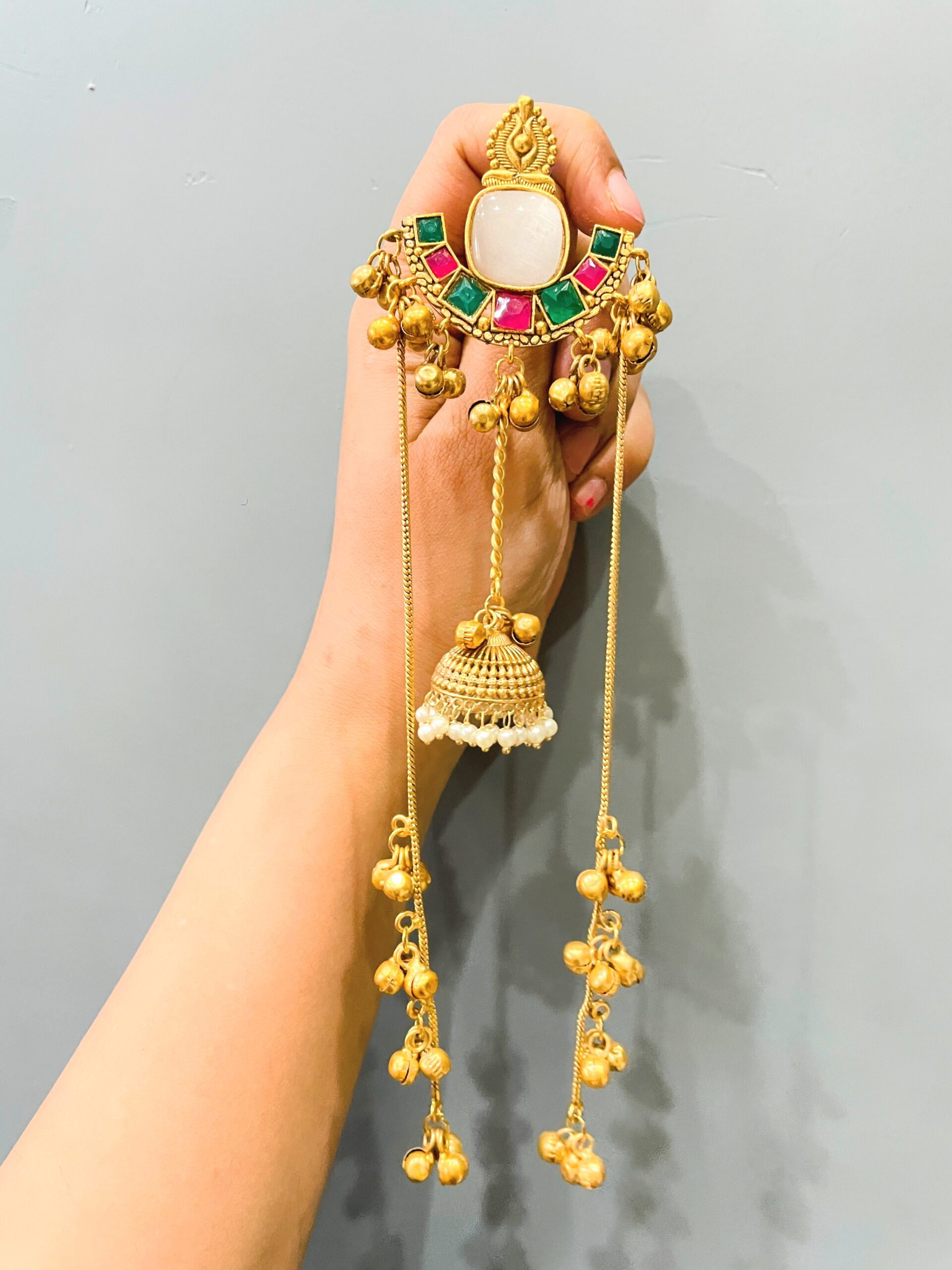 Kashmiri Earrings AJP2025-378 - Image 2