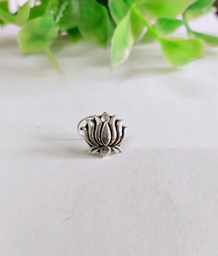 Oxidised Nose Pin AJP2026-68