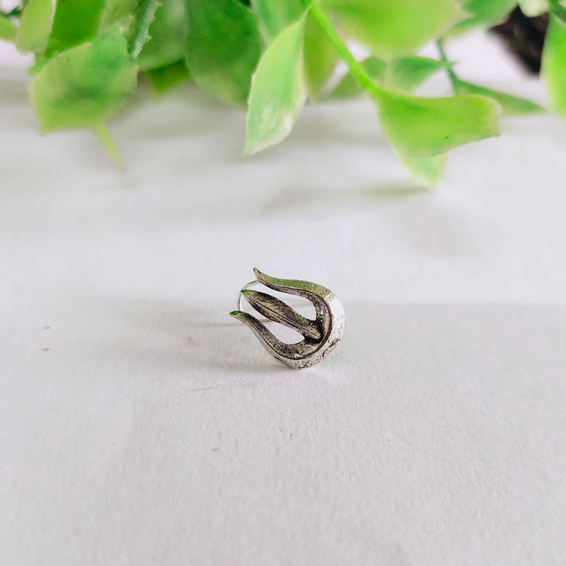 Oxidised Nose Pin AJP2026-69