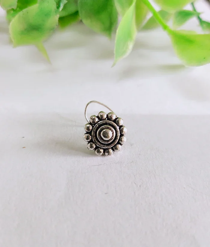 Oxidised Nose Pin AJP2026-70