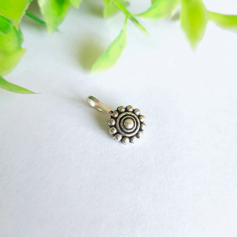 Oxidised Nose Pin AJP2026-67