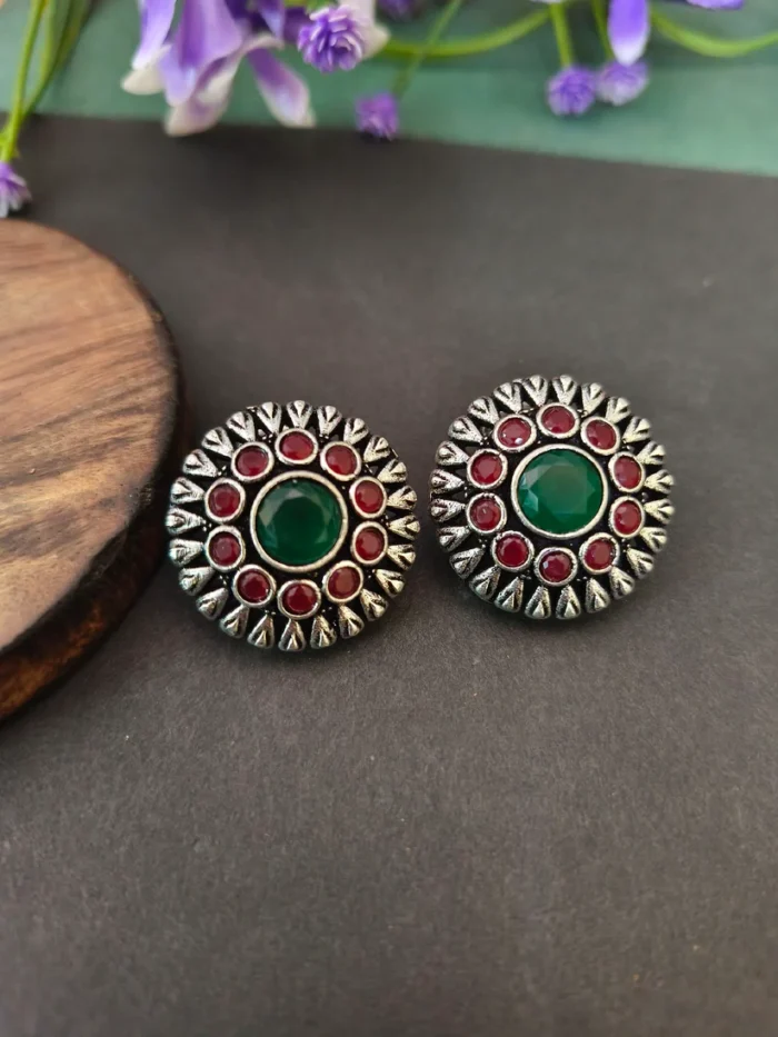 Oxidised Earrings AJP2026-25
