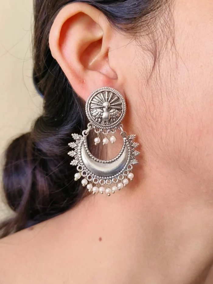 Oxidised Earrings AJP2026-50