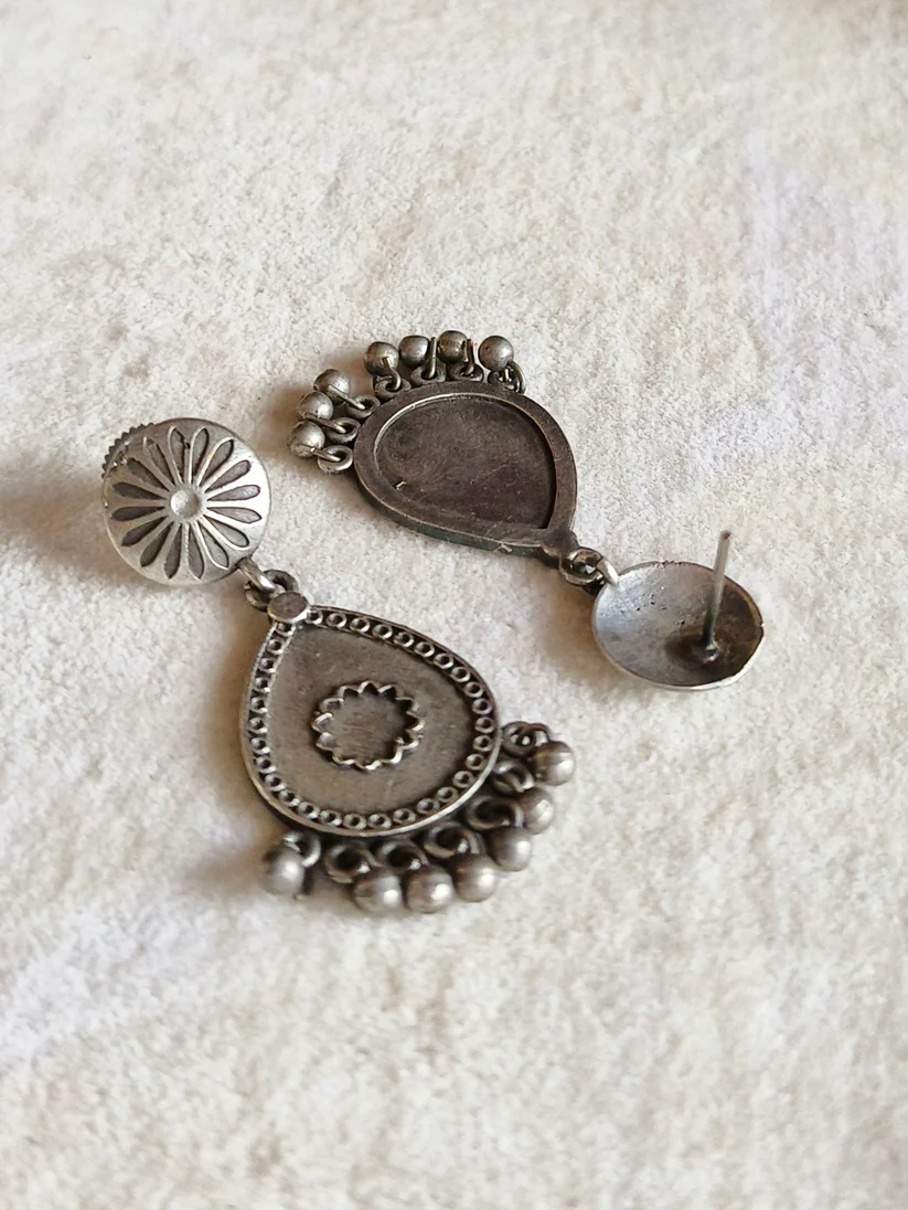 Oxidised Earrings AJP2026-51 - Image 3