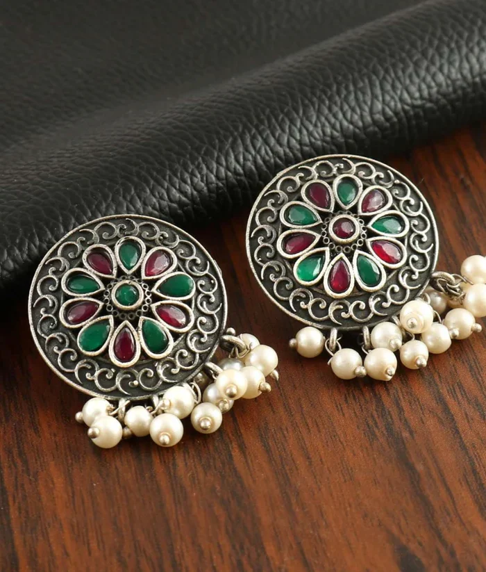 Oxidised Hook Earrings AJP2026-23
