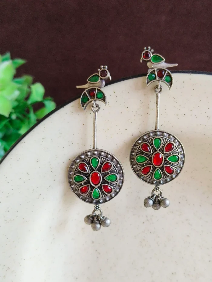 Oxidised Earrings AJP2026-33
