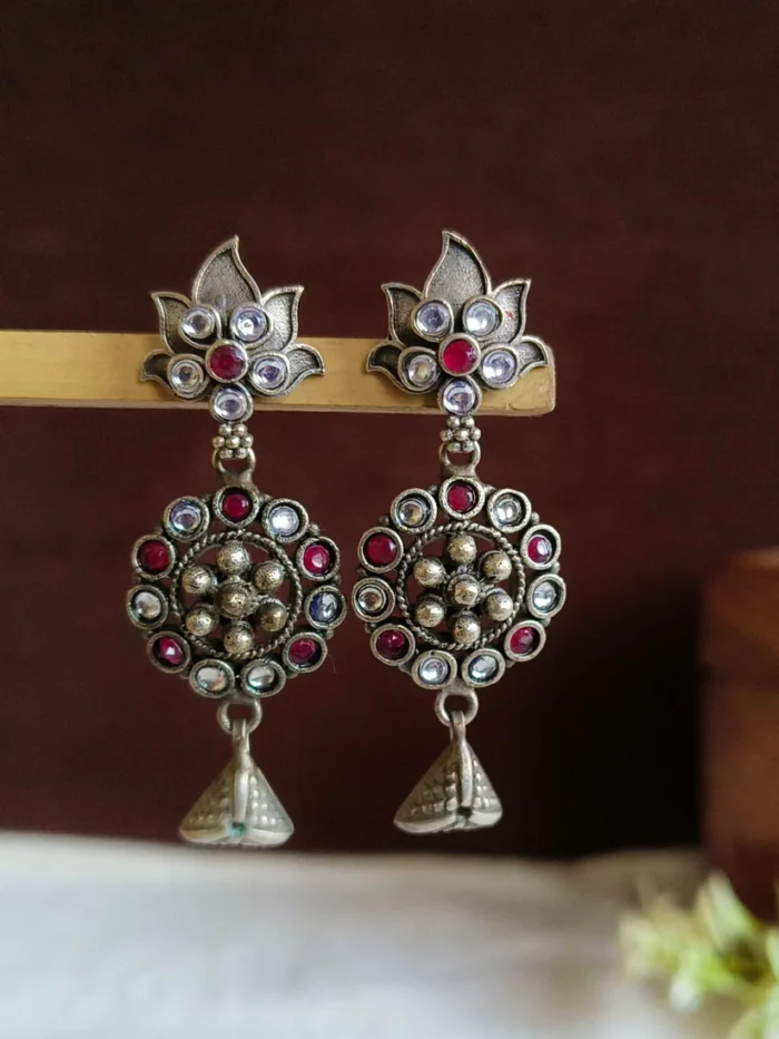 Oxidised Earrings AJP2026-53