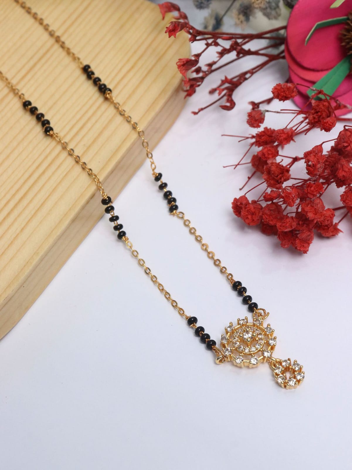 AD Stone Mangalsutra AJP2024-353
