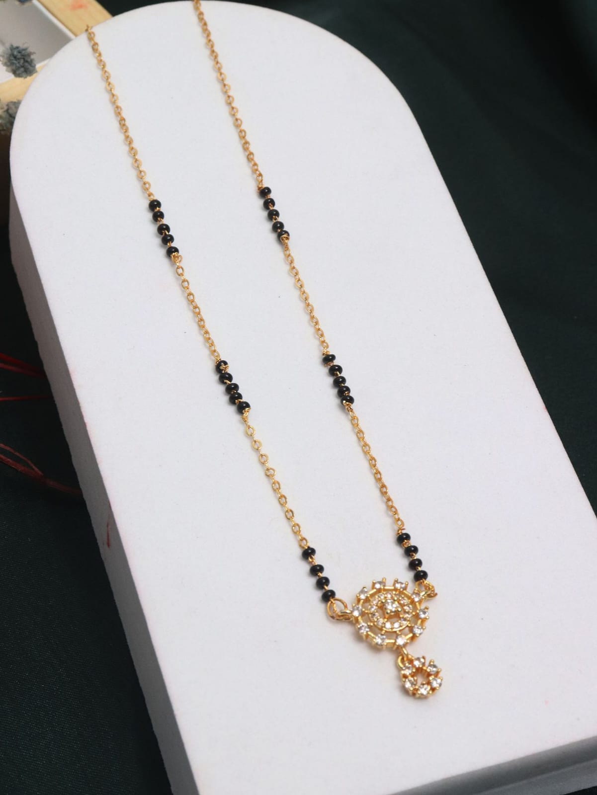AD Stone Mangalsutra AJP2024-353 - Image 2