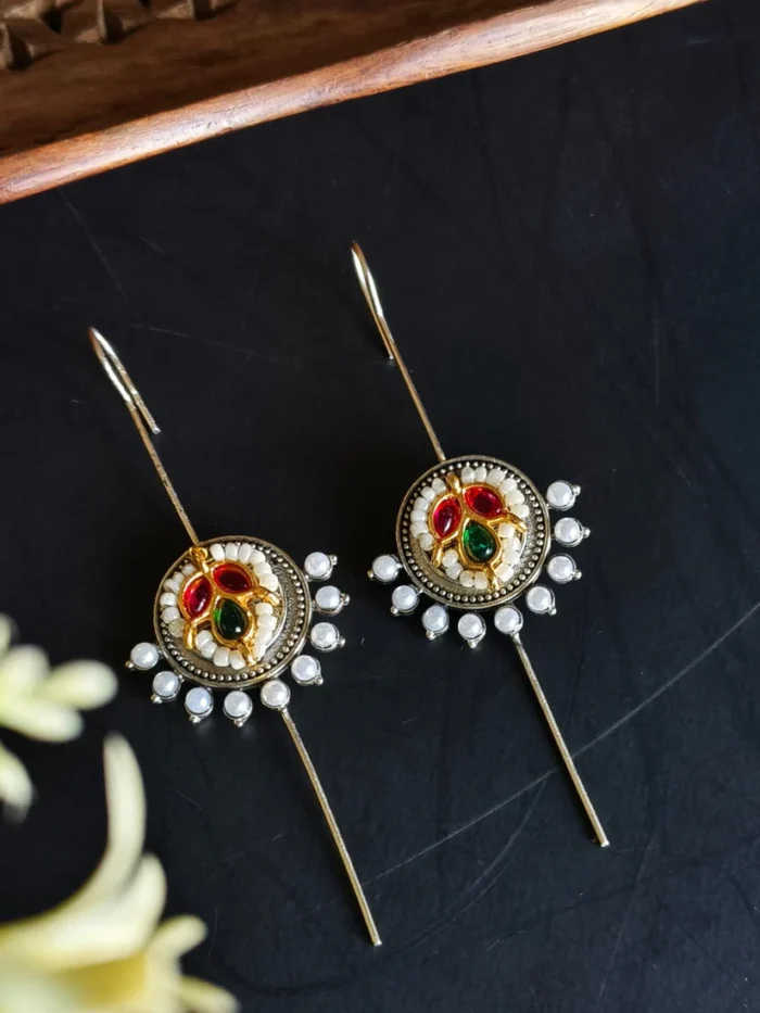 Oxidised Earrings AJP2026-45