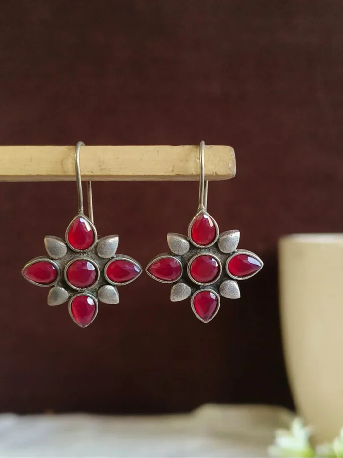 Oxidised Earrings AJP2026-41