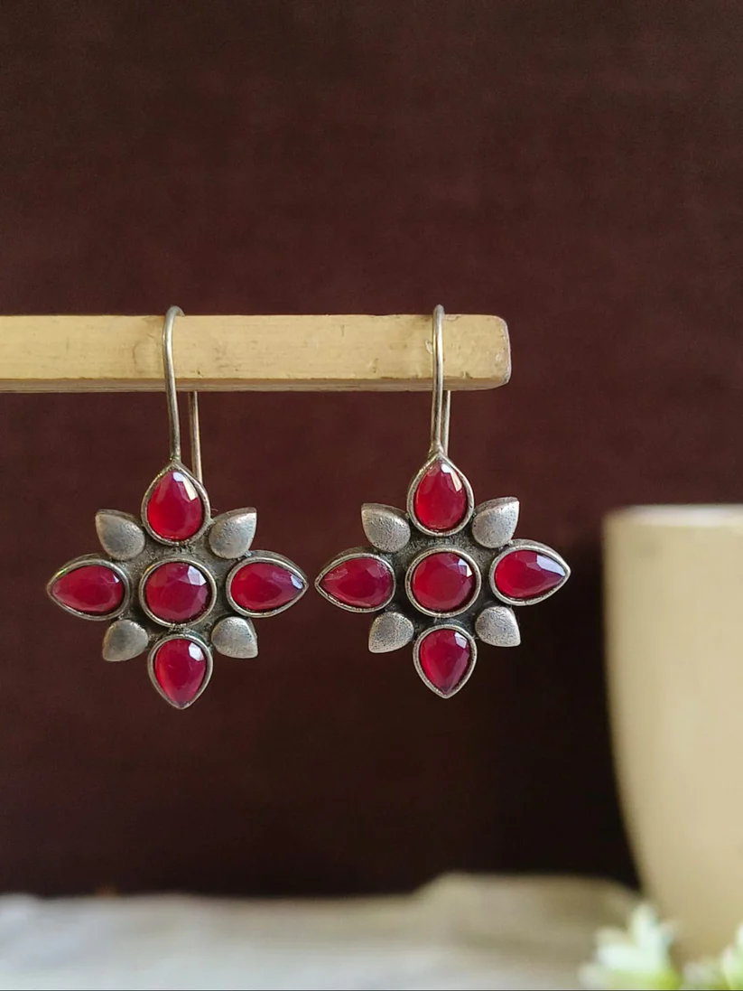 Oxidised Earrings AJP2026-41