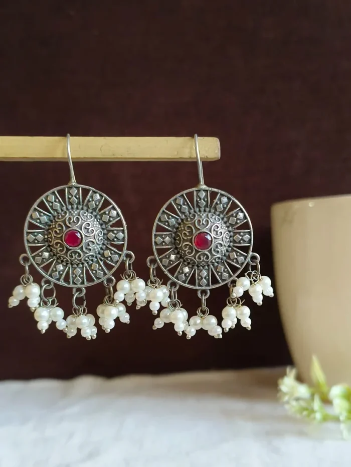 Oxidised Earrings AJP2016-18