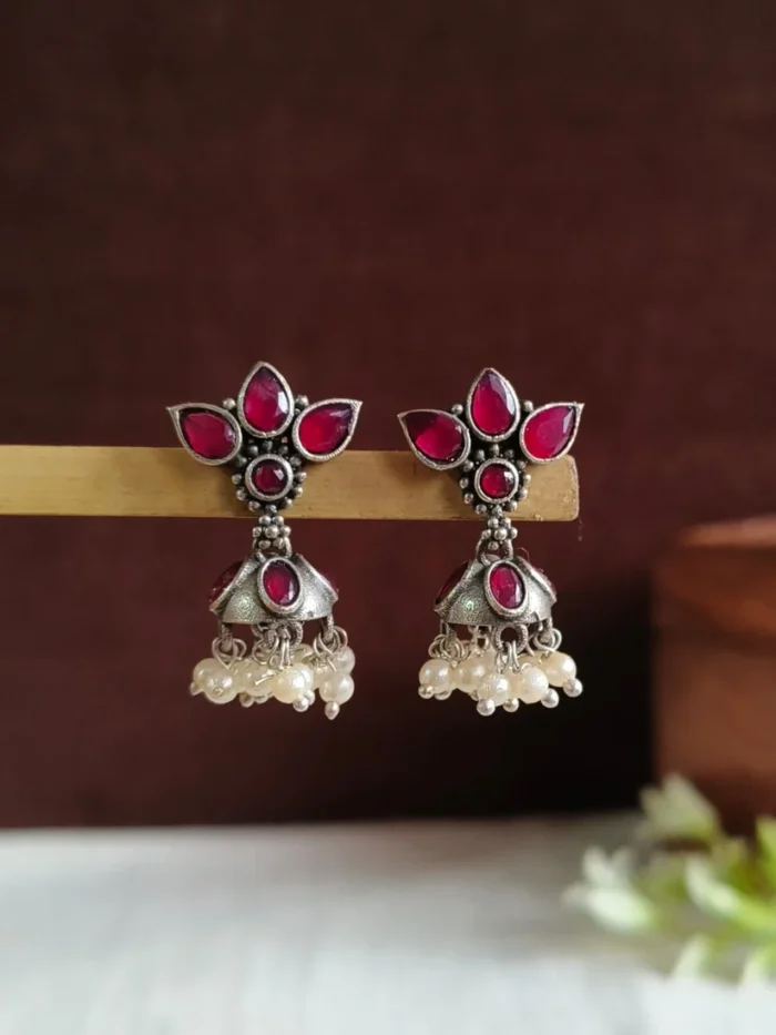 Oxidised Earrings AJP2026-62